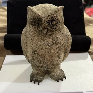 Rustic Owl Sculpture